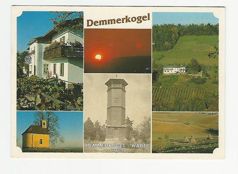 AK Höch 78. Höchwirt Hermine Schrotter. Demmerkogel. Demmerkogel - Warte.
