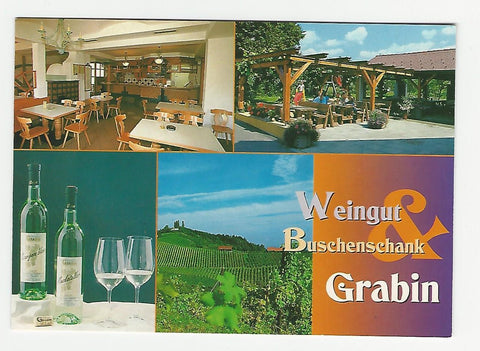 AK St. Veit/Vogau. Weingut Buschenschank Fam. Grabin Labuttendorf 26.