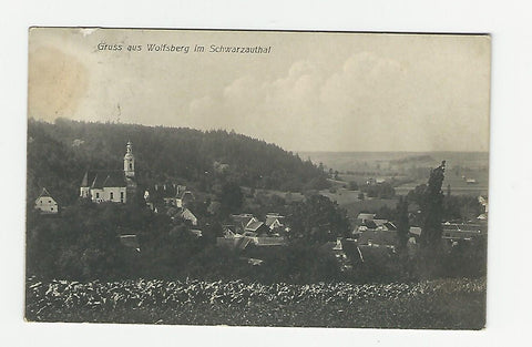 AK Gruss aus Wolfsberg im Schwarzauthal.
