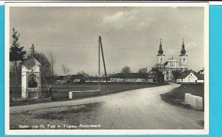 AK Motiv aus St. Veit am Vogau. (1933-34)