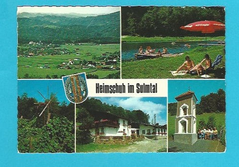Werbe-AK Heimschuh im Sulmtal.