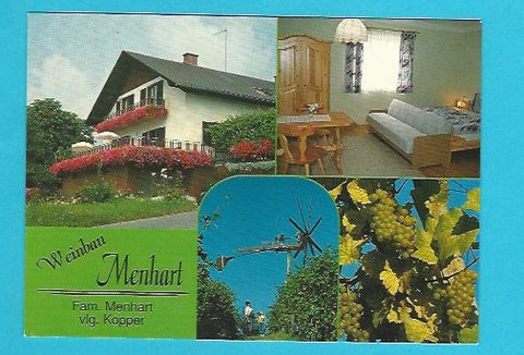 AK Leutschach-Pößnitz Nr. 87. Weinbau Menhart. Fam. Menhart vlg. Kopper.