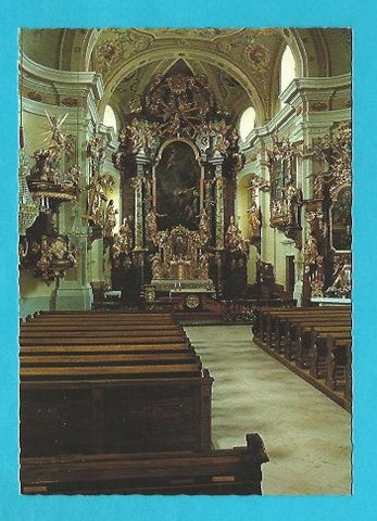 AK St. Veit am Vogau. Innenansicht der Wallfahrtskirche.