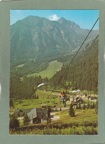 AK Präbichl. Sessellift auf den Polster.