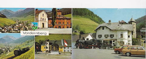 Doppel-AK Vordernberg. Gasthof Zum Radmeister. Inh. Silvia Lukacs. Am Hauptplatz.