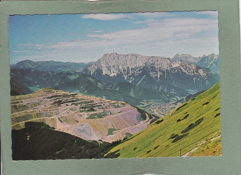 AK Eisenerz mit Erzberg.