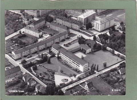 AK Leoben/Stmk. Luftbild.