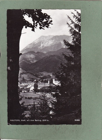 AK Mautern mit dem Reiting. (1964)