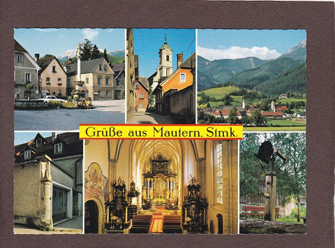AK Grüße aus Mautern.
