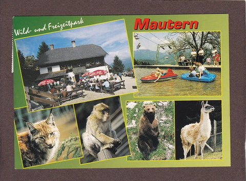 AK Mautern. Wild- und Freizeitpark. Gastronomie Wölfler.