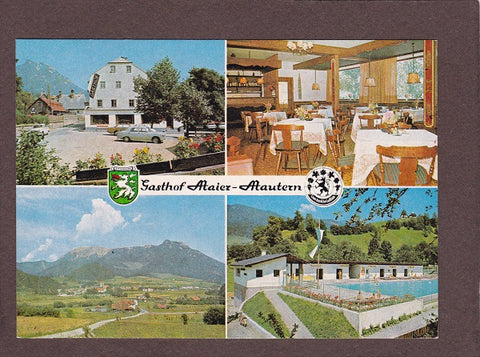 AK Mautern. Gasthof Maier. (1984)