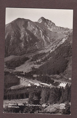 AK Präbichl mit Reichenstein. (1939-40)