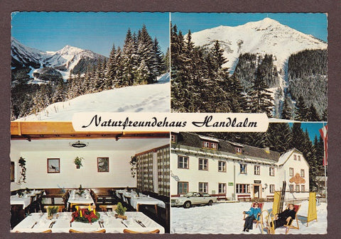 AK Vordernberg-Präbichl. Naturfreundehaus Handlalm. Gertraud Harrich.
