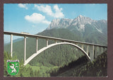AK Kremplgrabenbrücke. Präbichl-Nordrampe mit Pfaffenstein.