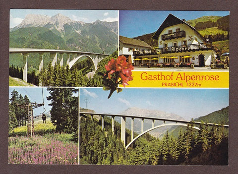 AK Präbichl. Gasthof Alpenrose. H. u. H. Begusch.