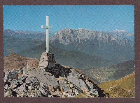 AK Aussicht vom Polster auf den Erzberg.