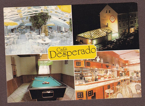 AK St. Michael. Cafe Desperado. Bundesstraße 38.