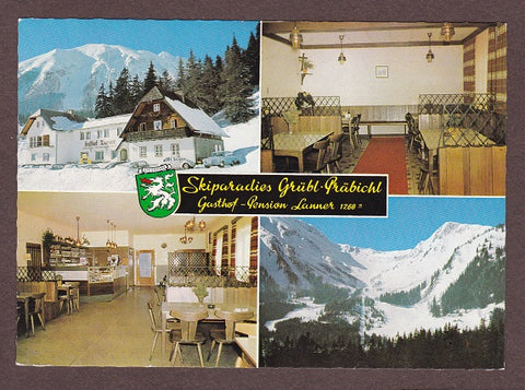 AK Grübl Präbichl. Gasthof Pension Lanner. Vordernberg.