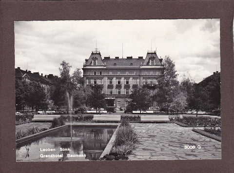 AK Leoben. Grandhotel Baumann.