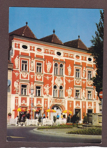 AK Leoben. Hackl-Haus am Hauptplatz.