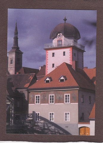 AK Leoben. Cafe Weinbar im Schwammerlturm.