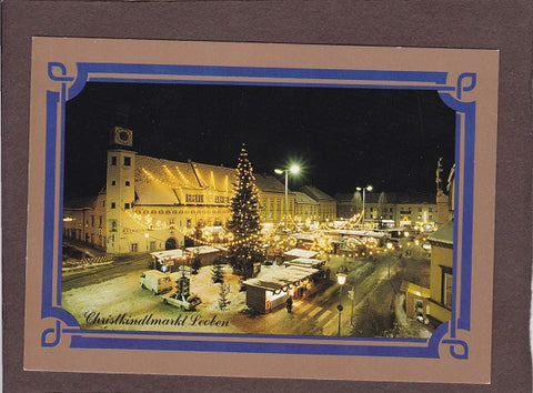 AK Christkindlmarkt Leoben.