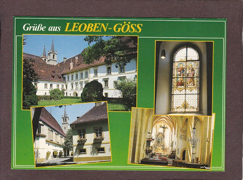 AK Grüße aus Leoben – Göss.