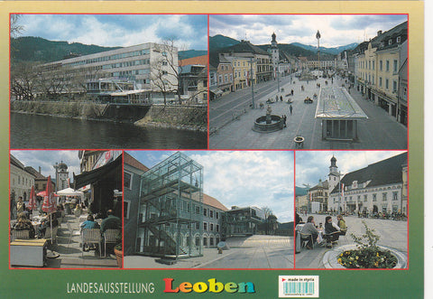 AK Landesausstellung Leoben.