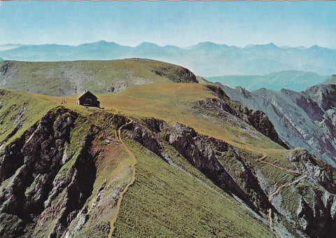 AK Eisenerzer Reichenstein. Blick auf die Reichensteinhütte.