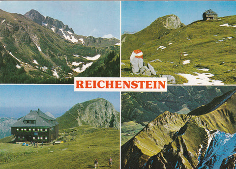 AK Reichensteingipfel. Reichensteinhütte.