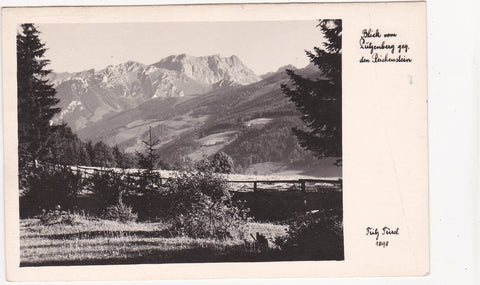 AK Blick vom Putzenberg geg. den Reichenstein.