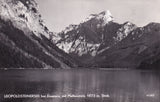 AK Leopoldsteinersee bei Eisenerz mit Pfaffenstein. (1956)