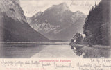 AK Leopoldsteinersee mit Pfaffenstein. (1904)