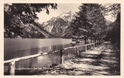 AK Leopoldsteiner-See bei Eisenerz. (1951)