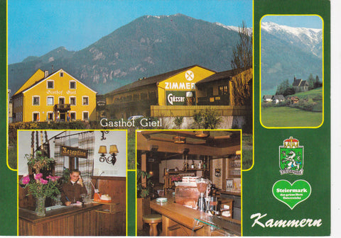 AK Kammern. Seiz 3. Gasthof Pension Gietl.