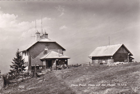 AK Hans Prosl Haus auf der Mugel.