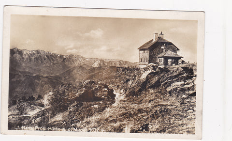AK J. Hans Prosl Hütte a.d. Mugel. (1929)
