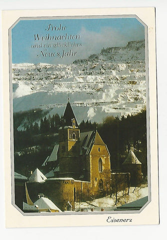 AK Eisenerz. Frohe Weihnachten und ...