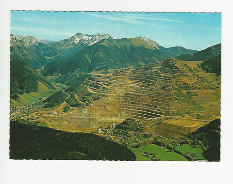 AK Der Steirische Erzberg mit Blick auf Polster, Griesmauer und Hochschwab.