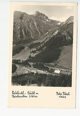 AK Präbichl - Grübl u. Reichenstein.