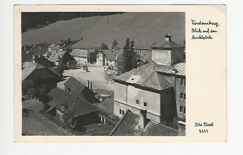 AK Vordernberg. Blick auf den Marktplatz.