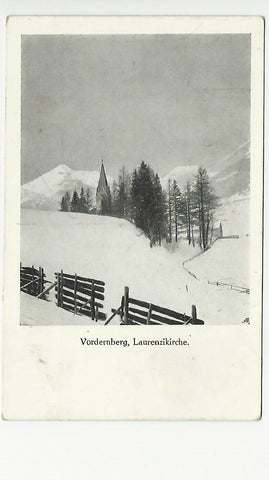 AK Vordernberg. Laurenzikirche.