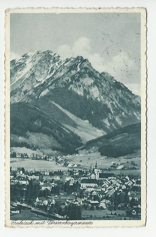 AK Trofaiach mit Vordernbergermauer.