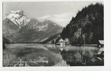 AK Leopoldsteinersee bei Eisenerz mit Pfaffenstein.