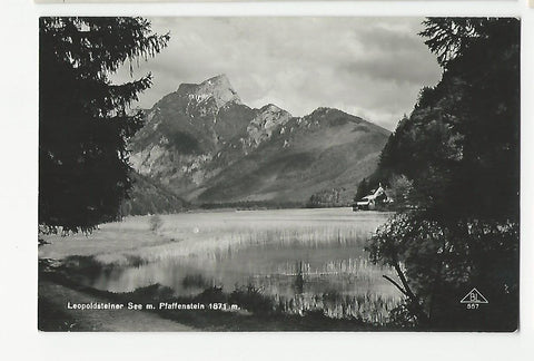 AK Leopoldsteiner-See mit Pfaffenstein.