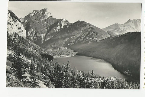 AK Leopoldsteiner See mit Pfaffenstein.