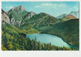 AK Leopoldsteinersee bei Eisenerz mit Pfaffenstein.