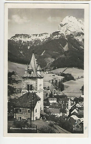 AK Eisenerz. Schichtturm. (1941)