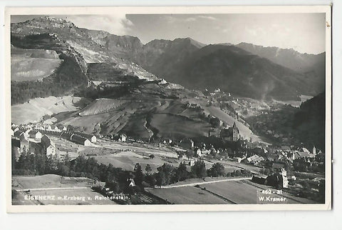 AK Eisenerz mit Erzberg u. Reichenstein.