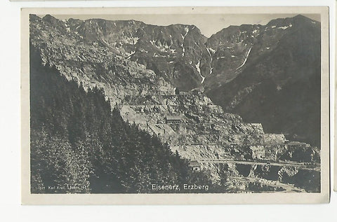 AK Eisenerz, Erzberg. (1921)